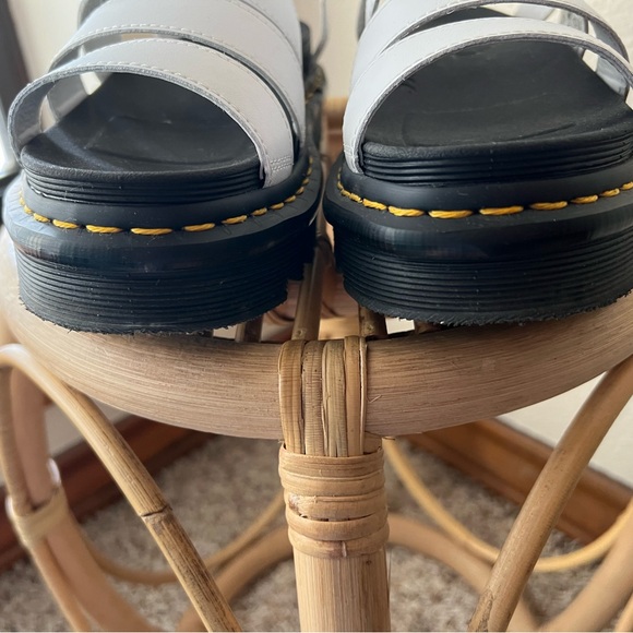 Dr. Martens Blaire Leather Sandals in White (EUC)!! - Picture 7 of 10